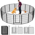 Dog Playpen Outdoor, 32 inch Heavy Duty Dog Fence Outdoor by Jhsomdr