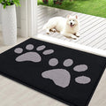 Buganda Dog Door Mat for Muddy Paws, Absorbent Dirt Trapper Washable Indoor by Buganda