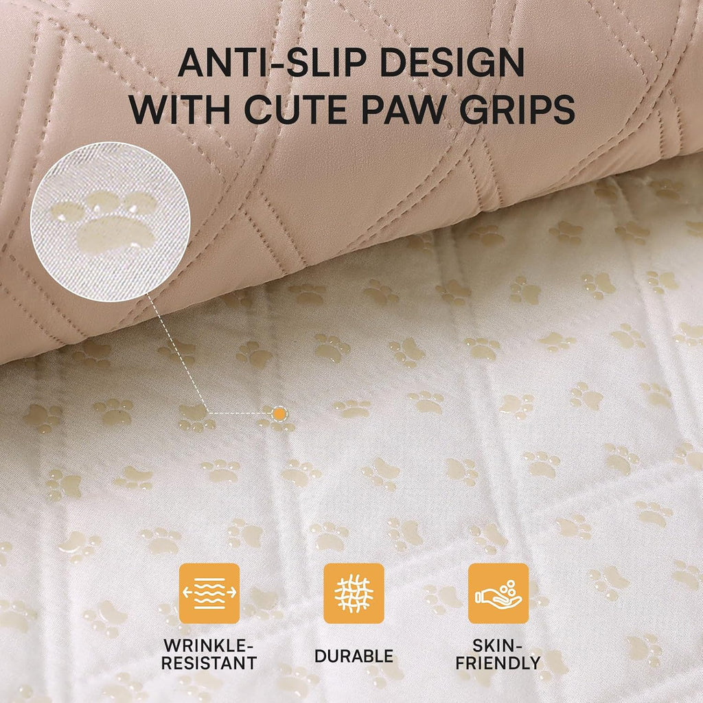 Luciphia Waterproof Couch Cover for Dogs, Non-Slip Pet Sofa Protector