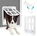 PETLESO Dog Door for Sliding Door, Lockable Dog Screen Door by PETLESO