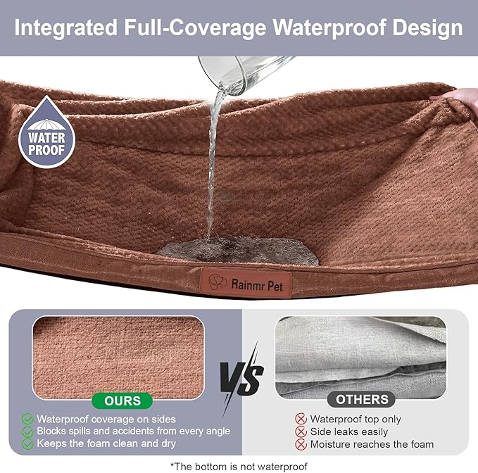 Orthopedic Dog Bed for Small and Medium Dogs, Memory Foam Pet Bed - Image 4