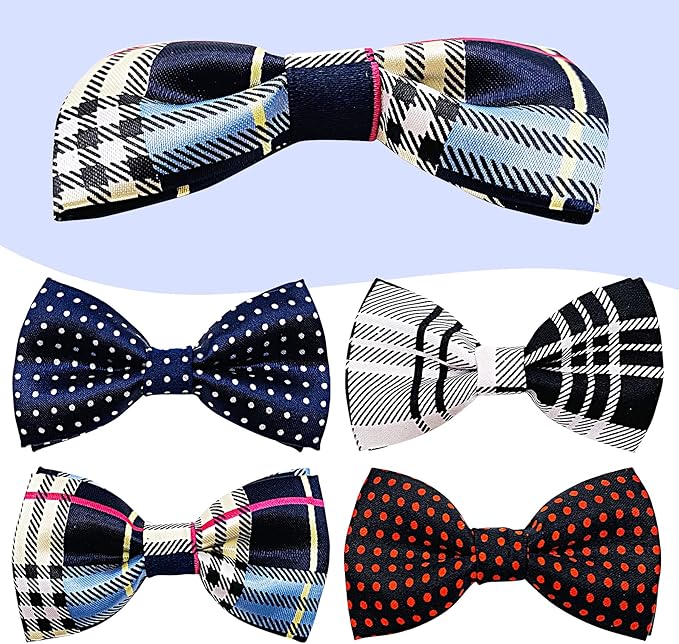 PET SHOW 10 Pack Small Dogs Collar Bowties Attachment Charms - Image 6