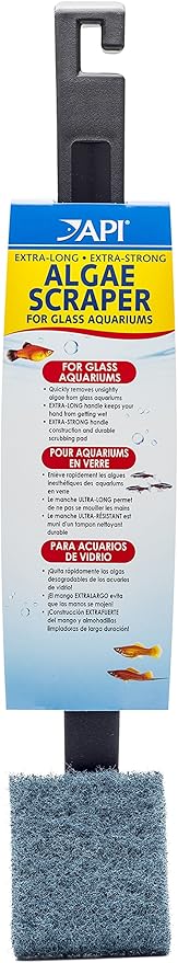 API ALGAE SCRAPER For Glass Aquariums 1-Count Container by API