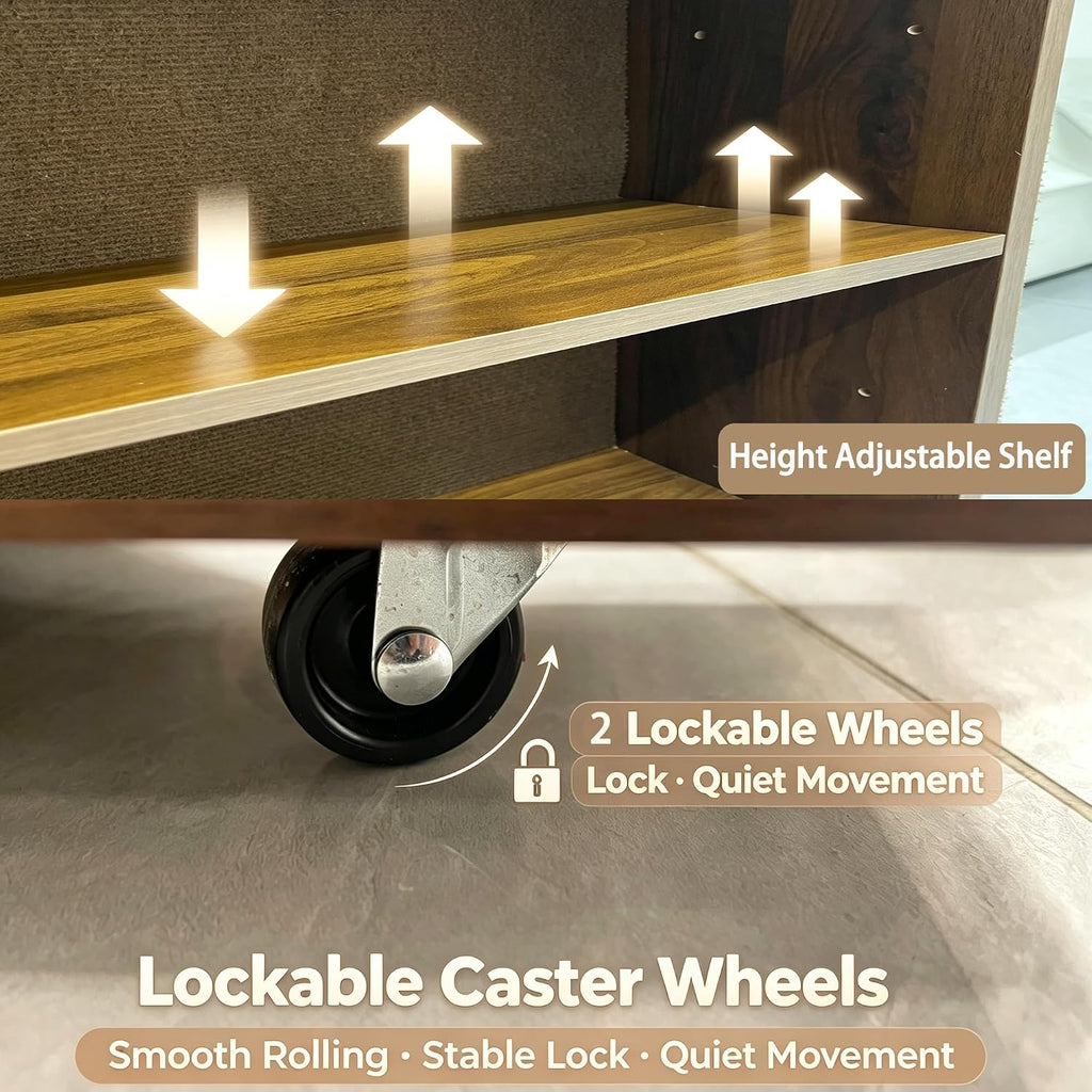 Cat Scratcher Side Table for Couch, Sofa Protector End Table