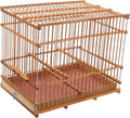 Lightweight Bird Cage Portable Woven Bird Carrier by FONDOTIN