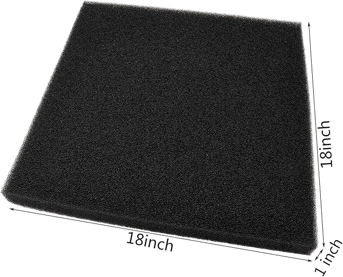 Aquarium Filter Bio Sponge Pad, Foam Sponges Filter Media, Cut fit it Filter - Image 2
