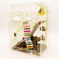 Jumping Spider Habitat Decor Kit with Platforms, Hideouts & Accessories