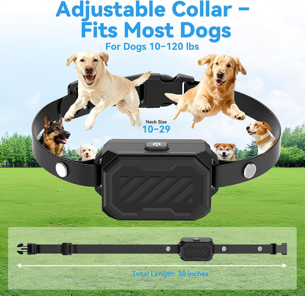 Invisible Fence for Dogs – 3-in-1 Wireless Boundary & Training System, Stable UWB Signal, Up to 1 Acre Coverage, Waterproof Collar, Indoor & Outdoor Use