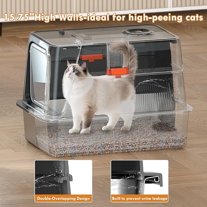 Breeze Litter Box System Stainless Steel Litter Box - Image 8
