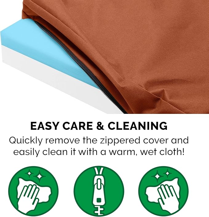 Furhaven Water-Resistant Cooling Gel Dog Bed - Image 8