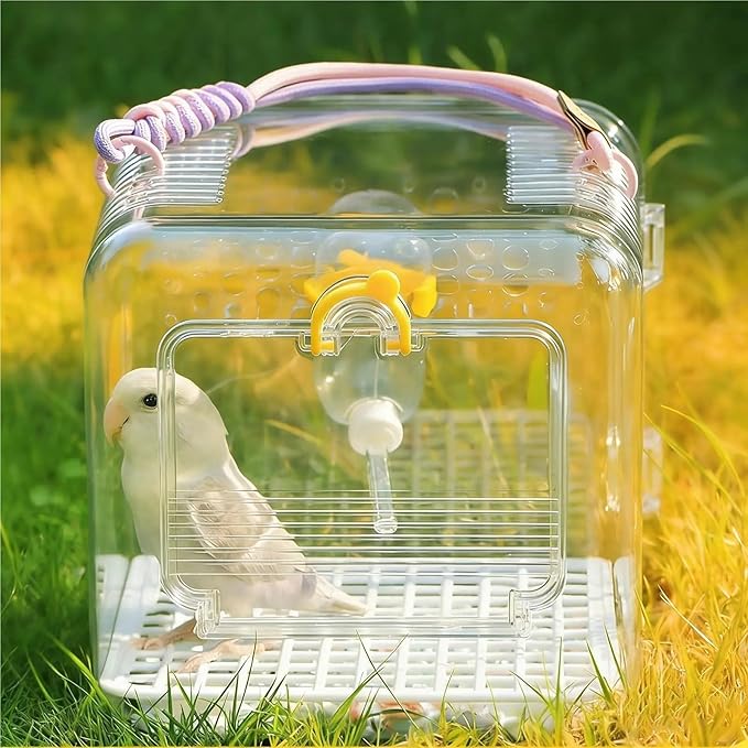 Portable Bird Travel Carrier Cage - Image 5