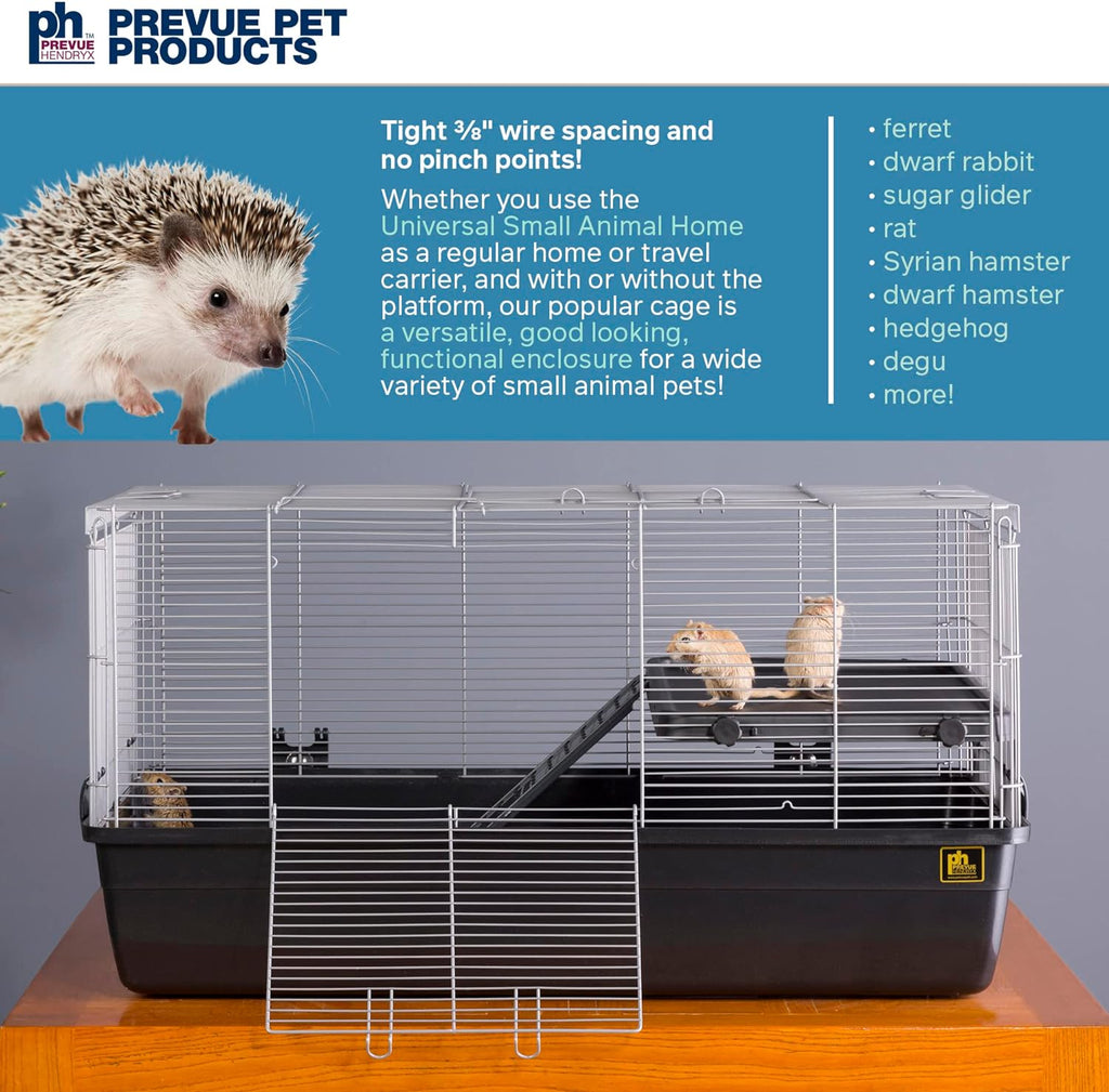 Prevue Pet Products Universal Small Animal Home for Indoor Use - Gray