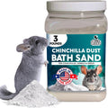 Billy Buckskin 3 LB Chinchilla Dust Bath Jar, Pure Cleansing Pumice