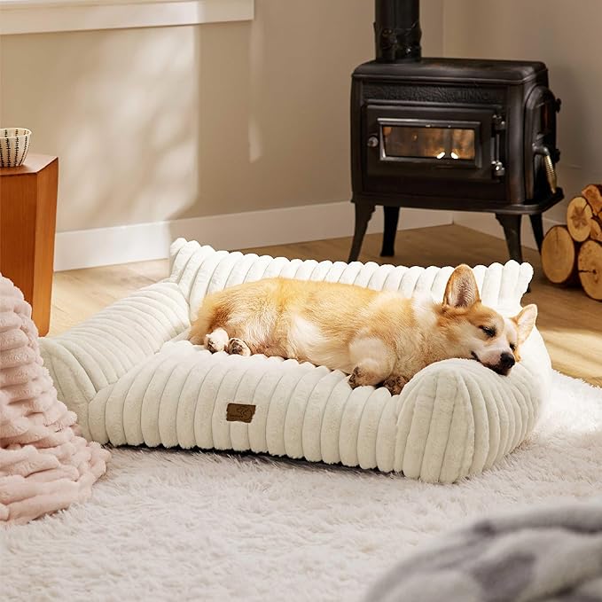 Bedsure ComfyFleece™ Cute Dog Couch - Image 8
