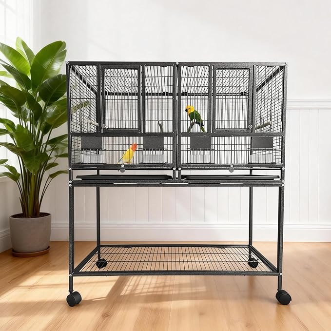 43'' Wrought Iron Birdcage - Image 3