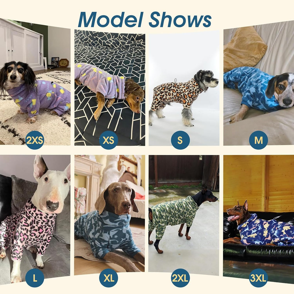 ROZKITCH Extra Large Dog Sweater, Pet Windproof Warm Cold Weather Jacket Vest with Luminous Zipper, Jumpsuit Apparel Outfit Clothes for Large Giant Dog Camo 4XL
