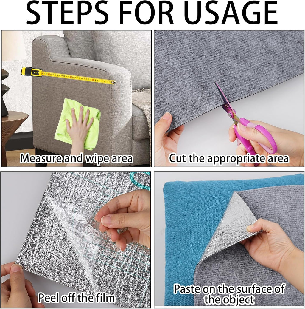 Cat Scratch Couch Furniture Protector Self-Adhesive for Walls