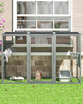 Catio Outdoor Cat Enclosure, Wooden Large Catios by Nyeekoy