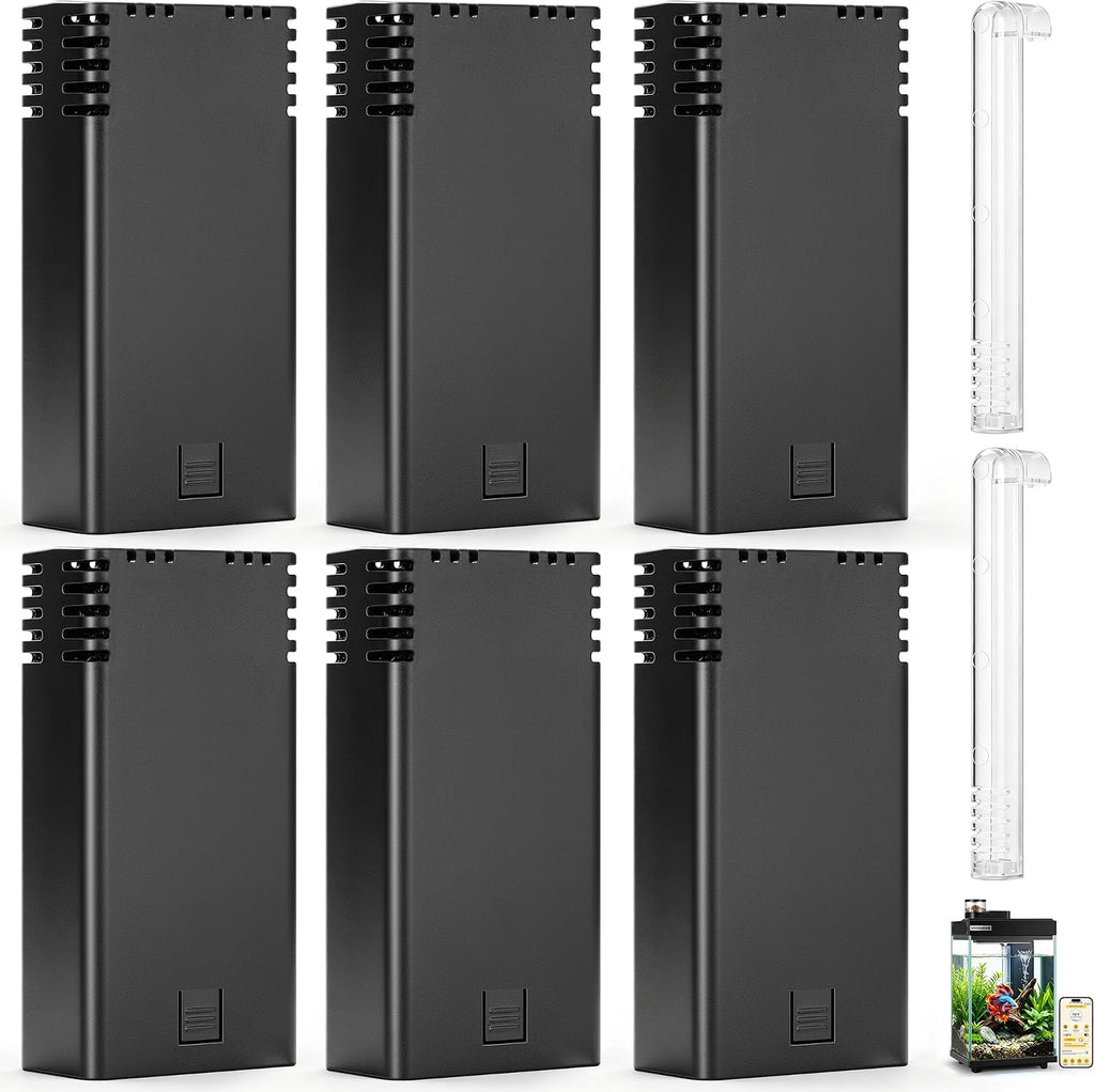 VIVOHOME 6 Pcs Filter Cartridges Replacement for 2 Gallon Fish Tank