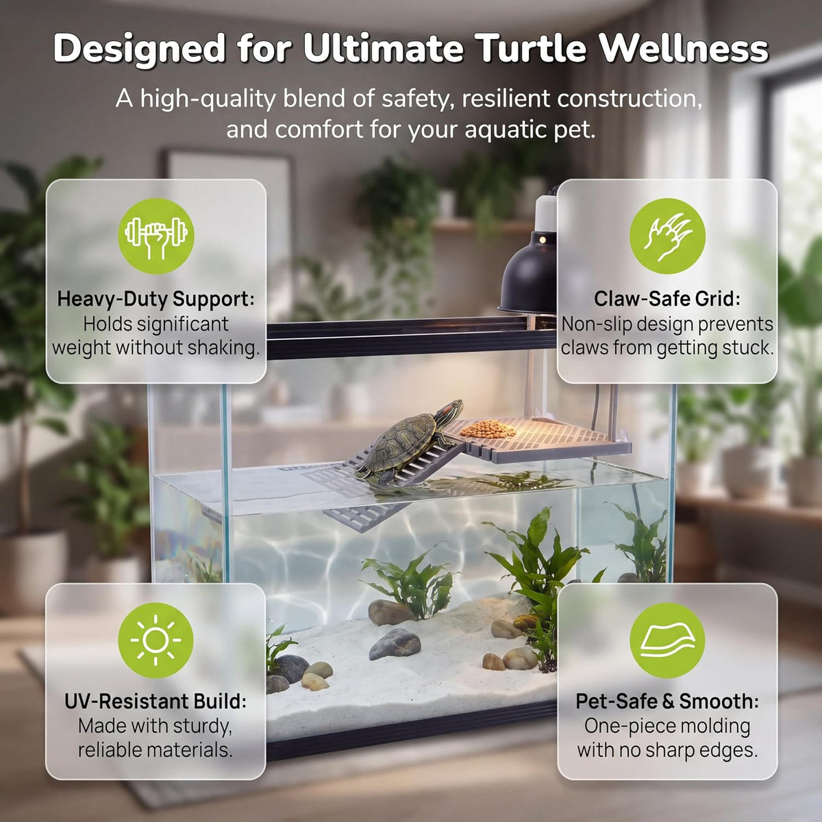 Large Floating Turtle Basking Platform,turtle dock&tank accessories