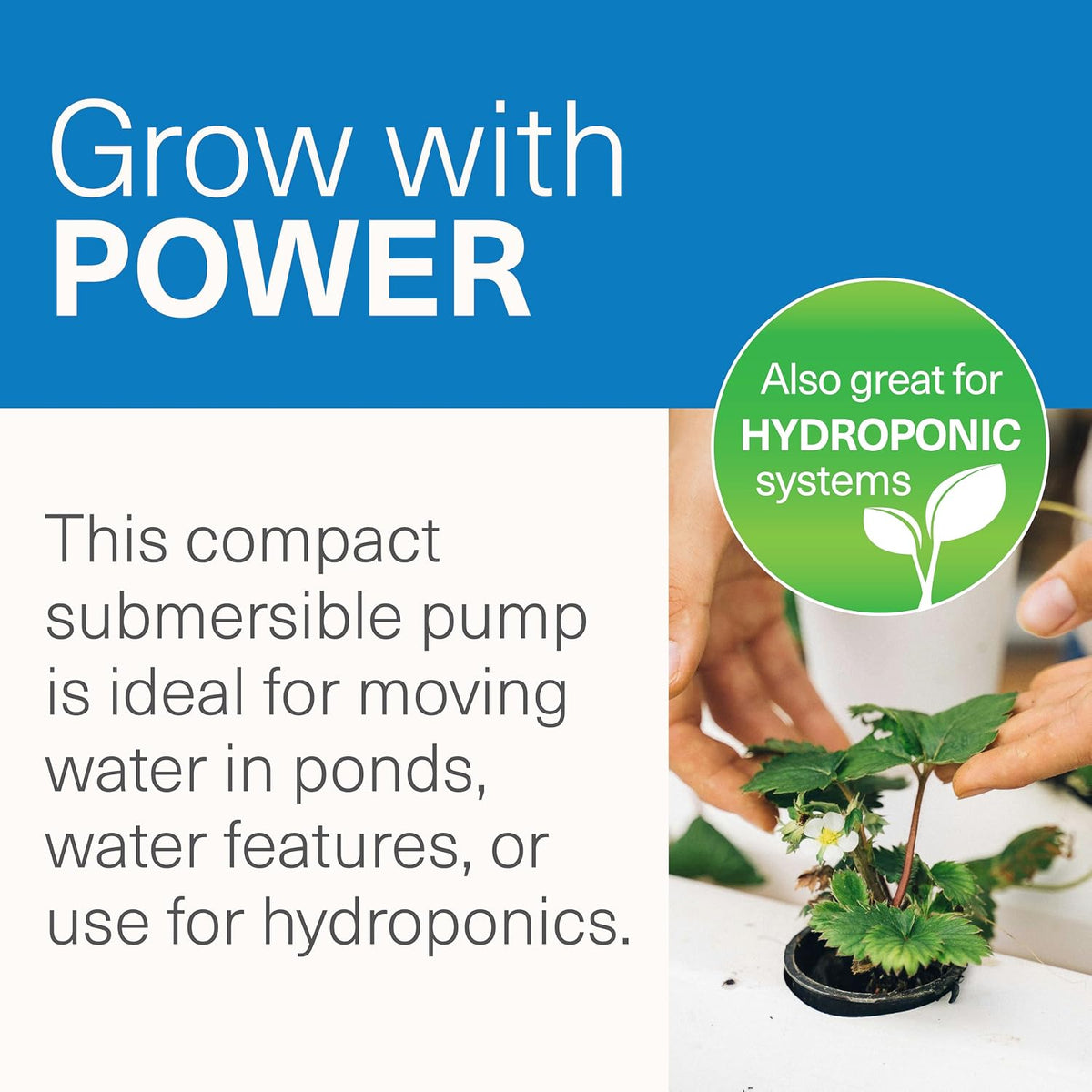 smartpond 420 GPH Pond Pump, Submersible Pump