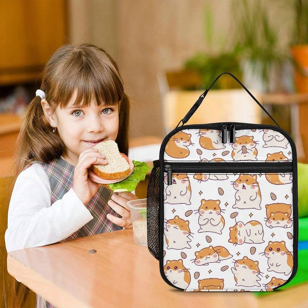 Hamster Lunch Bag Insulated Reusable Mini Thermal & Cooler Box
