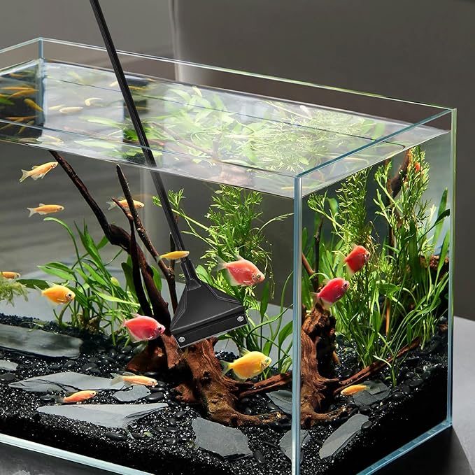 Algae Scraper for Glass Aquariums, Stainless Steel Fish Tank Cleaner Tool - Image 4
