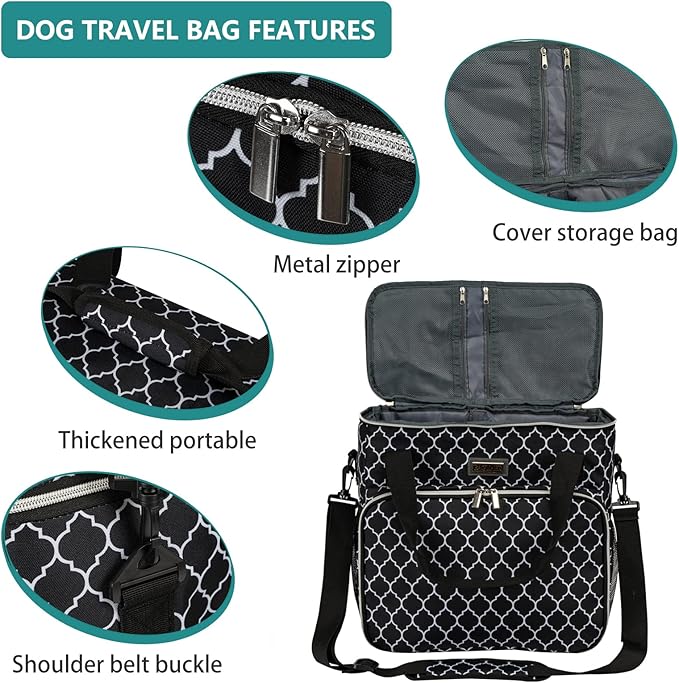 BAGLHER Dog Travel Bag, Pet Travel Bag, - Image 4