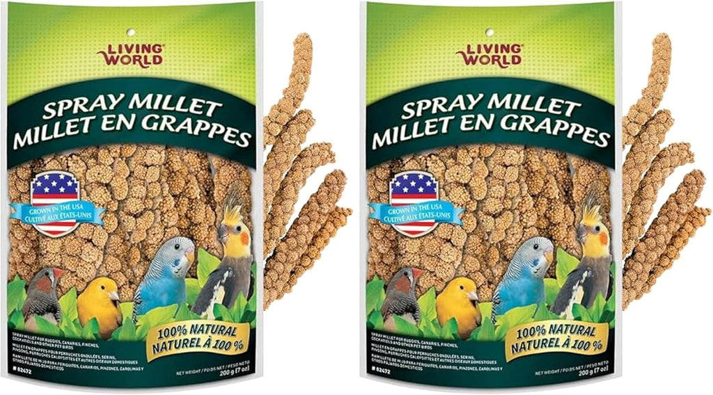 Living World Millet Spray for Birds, 17.6 Oz