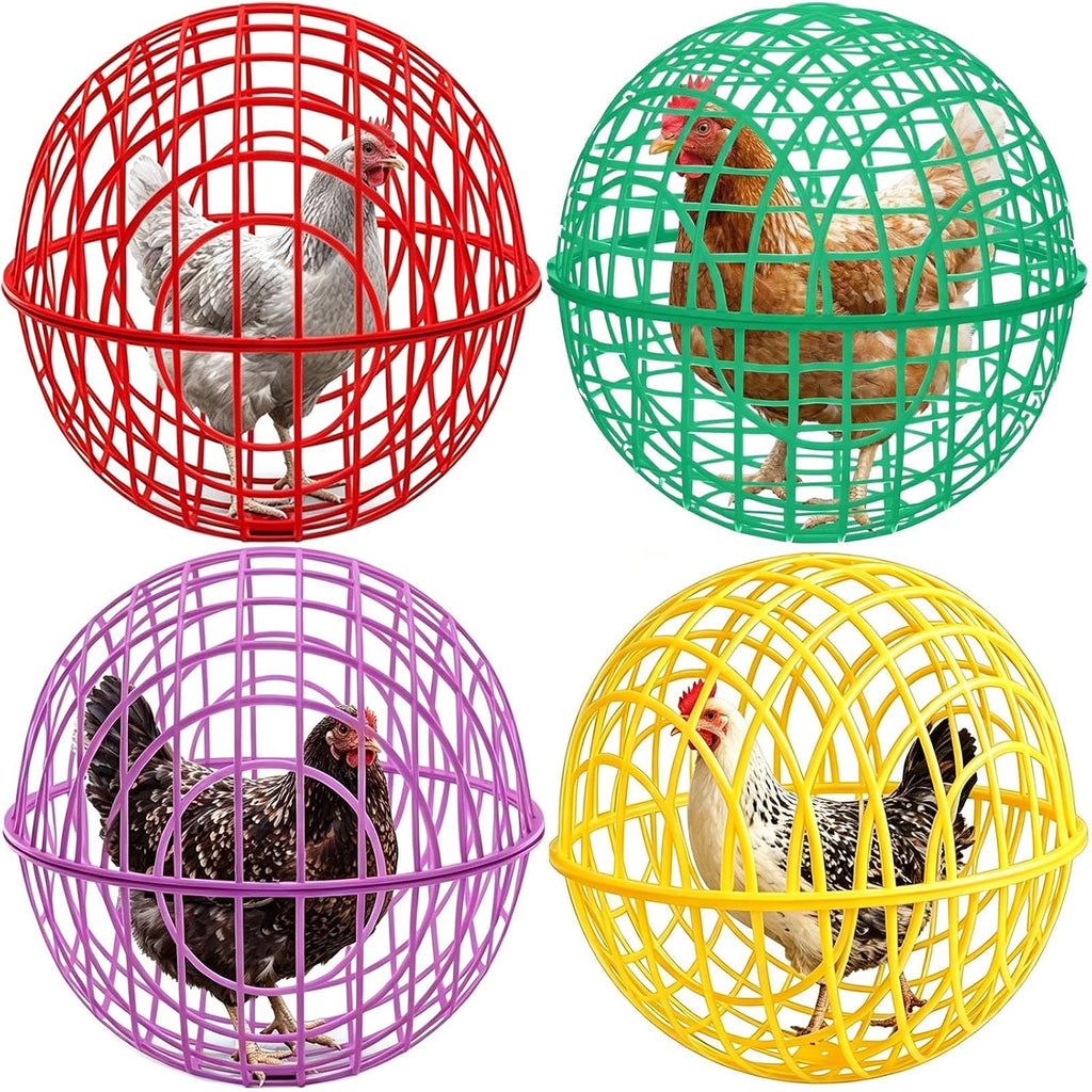 Chicken Ball Cage 4 Pack