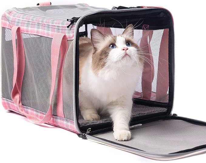 EXPAWLORER Large Cat Carrier Dog Carriers Soft by EXPAWLORER