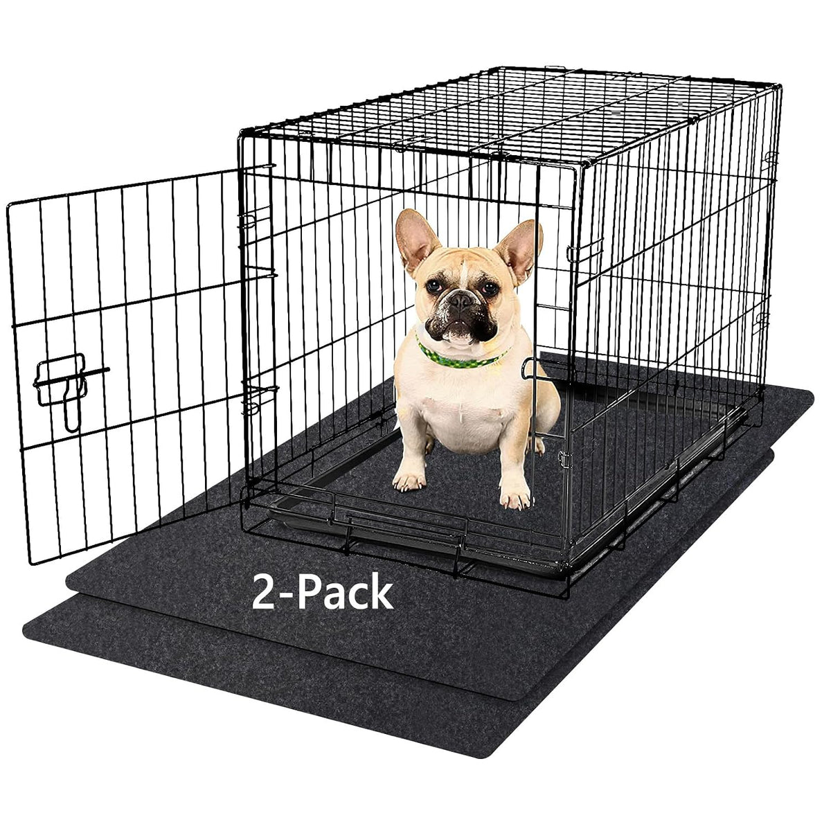 Kennel Pad Dog Crate Mat Liner, 48" x 29" - 1 Pack