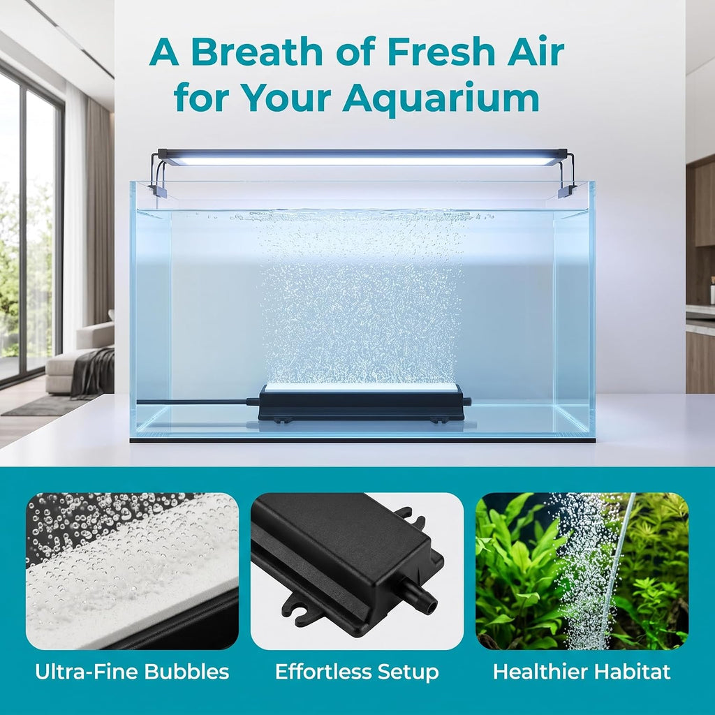 150mm Nano Ceramic Air Stone Bar with Suction Cups for Aquarium