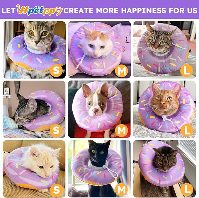 Cat Cone Collar Soft, Cat Recovery Collar - Image 4