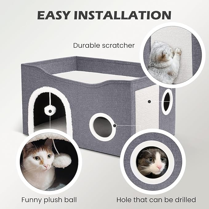 Heeyoo Cat House for Indoor Cats - Image 5