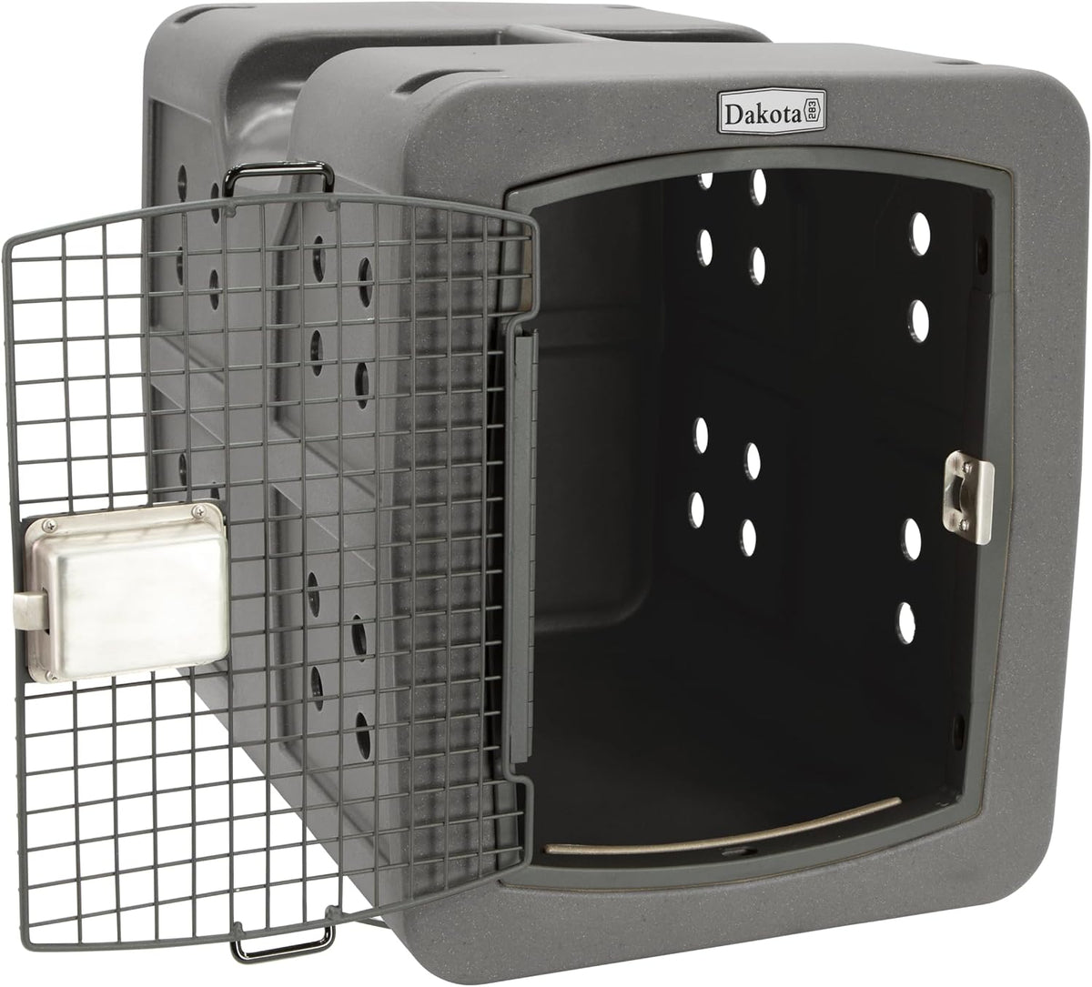dakota283 Medium Kennel -Frame Door- Dark Granite