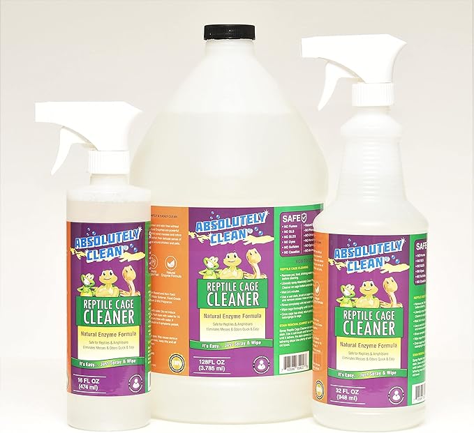 Absolutely Clean Amazing Reptile & Amphibian Terrarium Cleaner and Deodorizer - Image 2