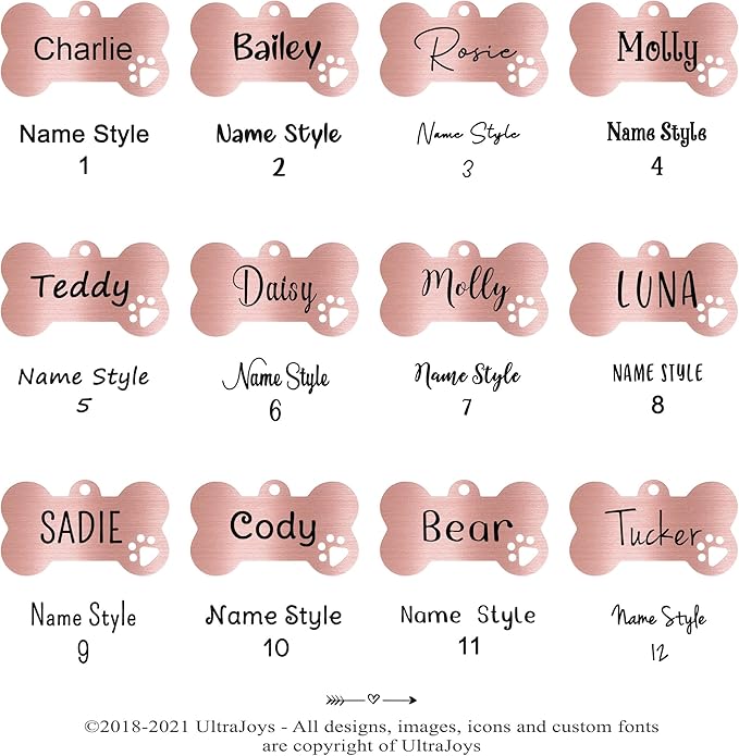 Ultra Joys Dog Tags Personalized - Image 4