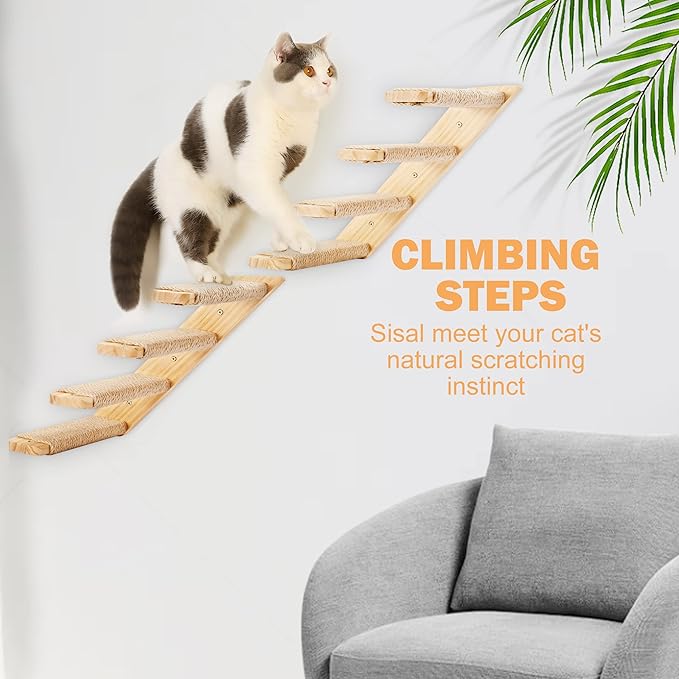 Wall Mounted 2 Pack Cat Shelf - Image 3