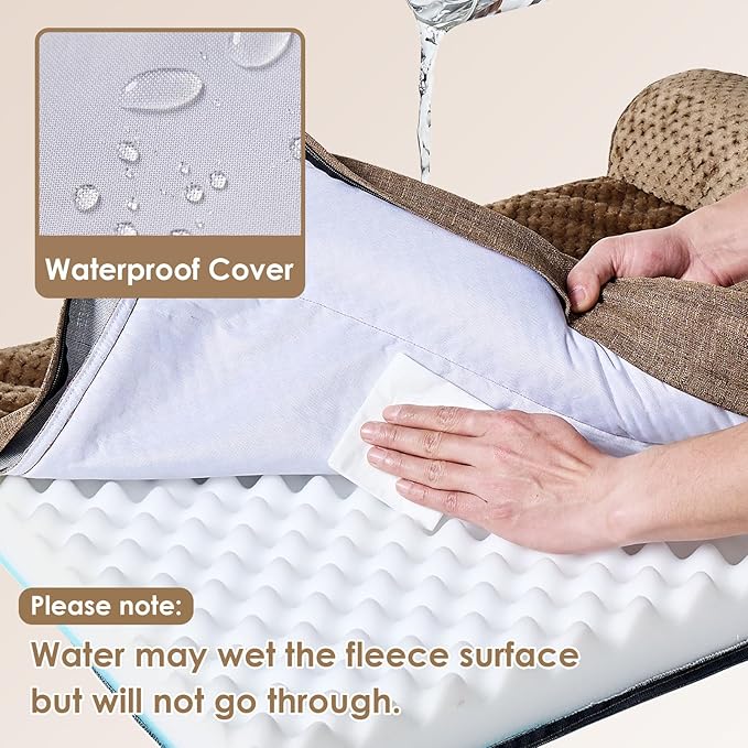 EHEYCIGA XL Dog Bed Memory Foam - Image 3