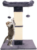 34" Cat Scratching Post for Indoor Cats, Sisal Cat Scratcher by Runske