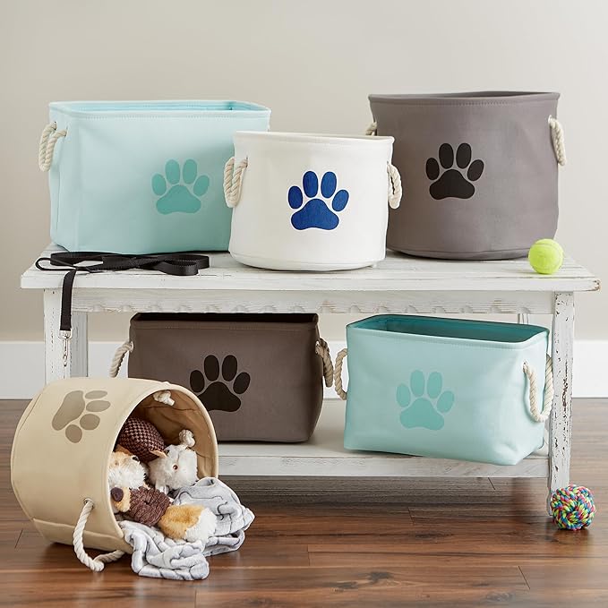 Bone Dry Pet Storage Collection Collapsible Bin, Small Rectangle - Image 7