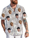 Custom Hawaiian Shirt with Face Photo Picture by GLOXO