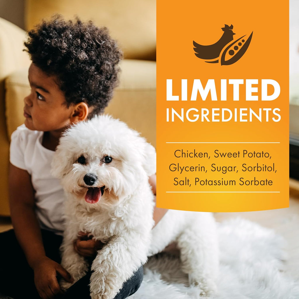 Pur Luv Chicken Wrapped Sweet Potato Dog Treats,16 Oz