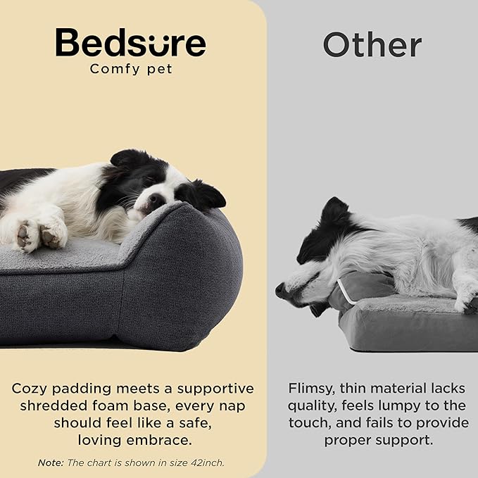 Bedsure SupportMax™ Orthopedic Dog Beds Large Sized Dog - Image 3
