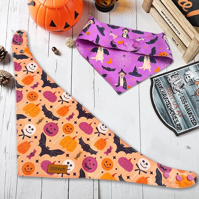 Halloween Dog Bandanas - Image 6
