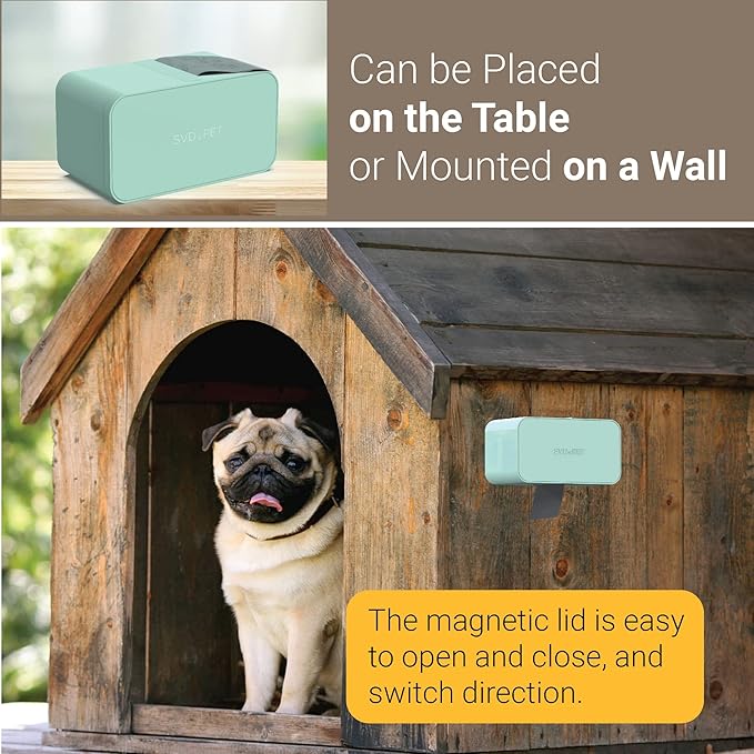 SVD.PET Dog Poop Bag Dispenser, Wall Mount Waste Bag Dispenser - Image 2