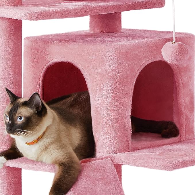 Yaheetech Multi-Level Cat Tree Stand House Furniture - Image 6
