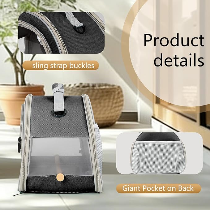 halinfer Small Bird Travel Carrier - Image 3