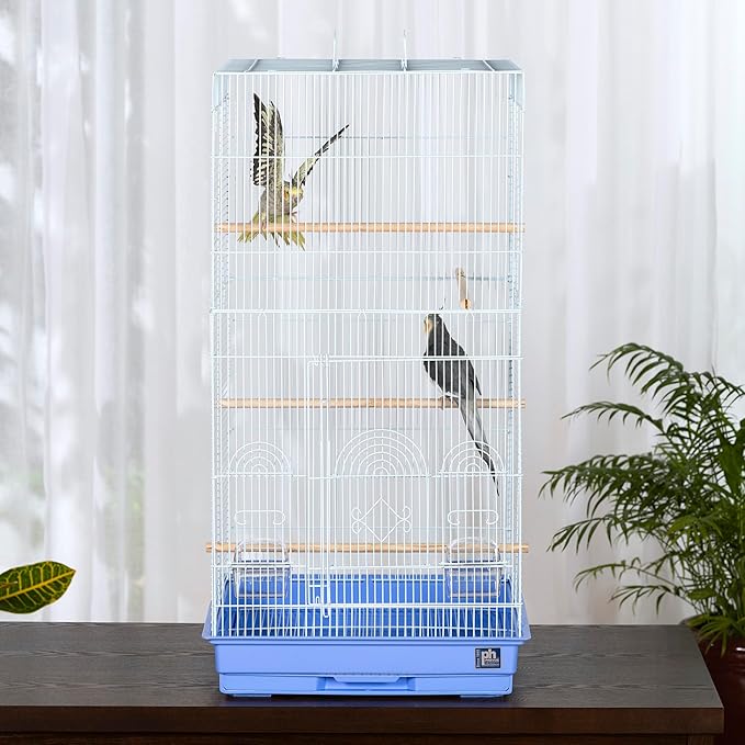 Prevue Pet Products SPECONO1818H-PB Tall Tiel Cage, Periwinkle Blue - Image 5